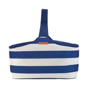 Picnic Cooler Bag - Navy Stripe