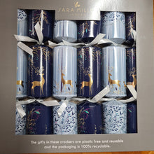 Load image into Gallery viewer, Navy Deer Christmas Crackers
