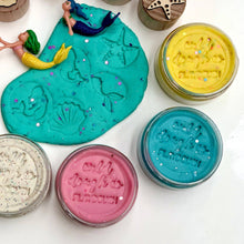 Load image into Gallery viewer, Mermaid Mint Playdough - Glitter (w/s)