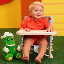Load image into Gallery viewer, Toot Toot, Chugga Chugga baby chair V2
