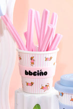 Load image into Gallery viewer, Dash in Pink Babycino Cup - 120ml (STRAW INCLUDED)