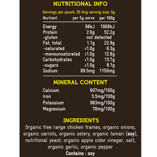 Load image into Gallery viewer, Chicken Bone Broth Freeze-Dried (organic)