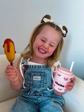 Load image into Gallery viewer, Dash in Pink Kids Keep Cup - 240ml (STRAW INCLUDED)