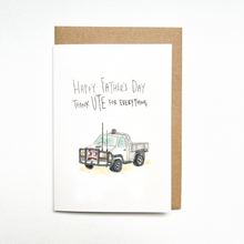Load image into Gallery viewer, Happy Father's Day, Thank Ute for Everything