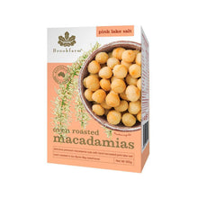 Load image into Gallery viewer, Oven Roasted Macadamias - Pink Lake Salt - 100g