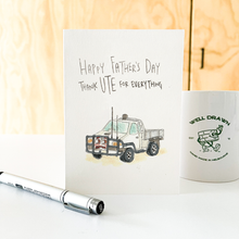 Load image into Gallery viewer, Happy Father's Day, Thank Ute for Everything