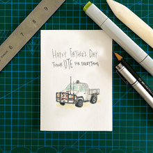Load image into Gallery viewer, Happy Father's Day, Thank Ute for Everything