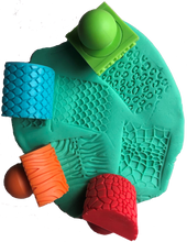 Load image into Gallery viewer, Sea Glass Teal Playdough (w/s)