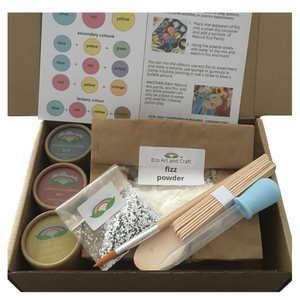 Eco Fizz and Paint Kit: sensory play, potions, painting and Science Experiments