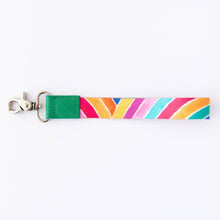 Load image into Gallery viewer, RO x Lordy Dordie Rainbows Wrist Lanyard
