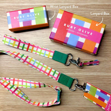 Load image into Gallery viewer, Ready or Not Striped Lanyard
