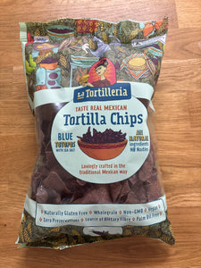 Blue Totopos with Sea Salt