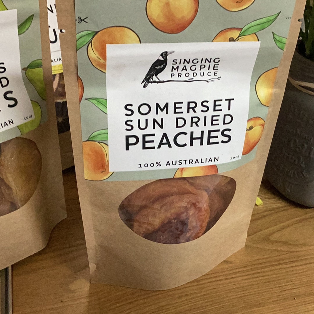 Singing Magpie - Somerset Sun Dried Peaches