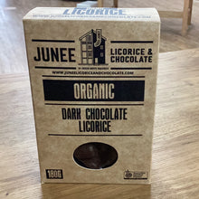 Load image into Gallery viewer, Organic Dark Chocolate Licorice 180g
