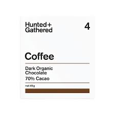 Coffee  - Dark Organic Chocolate 70% Cacao