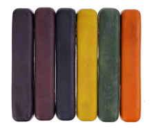 Load image into Gallery viewer, ECO CRAYONS STICKS - 6 COLOUR BOX: 100% natural plant based
