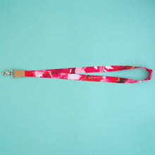 Load image into Gallery viewer, Watercolour Lanyard (With Security Clasp Option)
