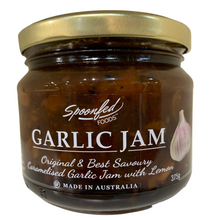 Load image into Gallery viewer, Garlic Jam - Original and Best Savoury Caramelised Garlic Jam with Lemon
