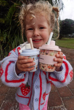 Load image into Gallery viewer, Scoops in Pink Kids Keep Cup - 240ml (STRAW INCLUDED)
