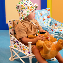 Load image into Gallery viewer, Rainbows baby chair V2

