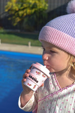 Load image into Gallery viewer, Dash in Pink Babycino Cup - 120ml (STRAW INCLUDED)
