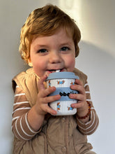 Load image into Gallery viewer, Dash in Blue Kids Keep Cup - 240ml (STRAW INCLUDED)
