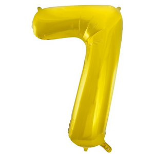 Gold Foil Number Balloon 34’ / 86cm