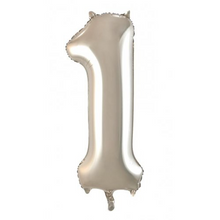Load image into Gallery viewer, Champagne Foil Number Balloon 34’ / 86cm
