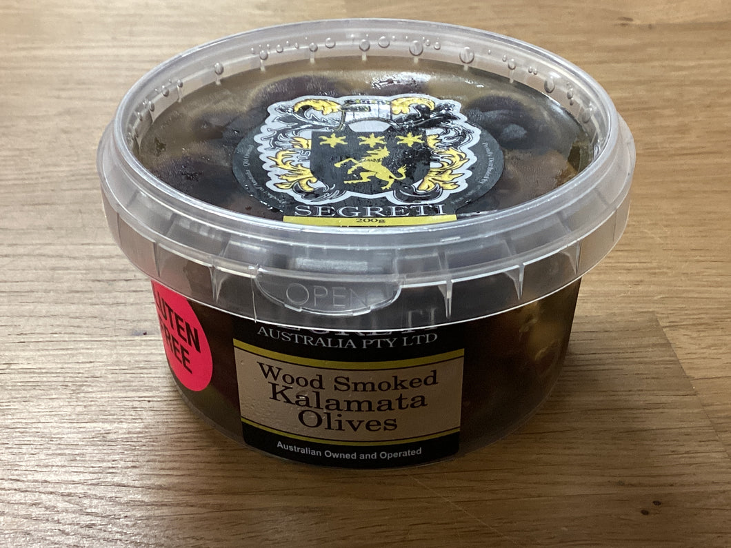 Wood Smoked Kalamata Olives