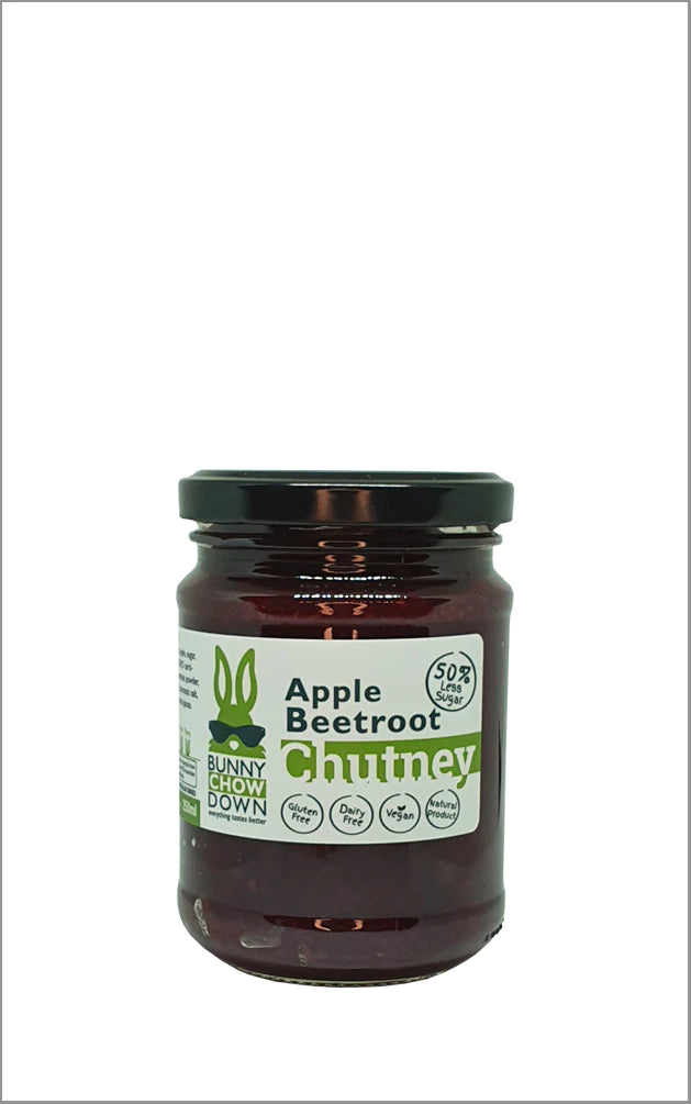 Apple Beetroot Chutney 50% less sugar