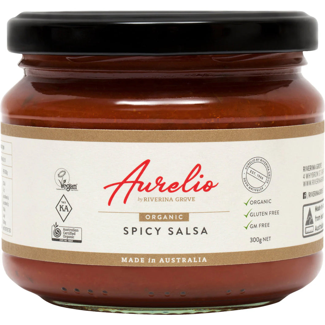 Aurelio Organic Spicy Salsa