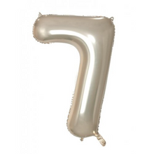 Load image into Gallery viewer, Champagne Foil Number Balloon 34’ / 86cm
