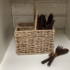 Ebony Wood Cutlery Set