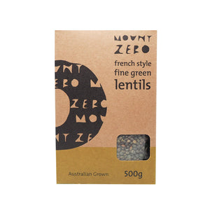 French style fine green lentils
