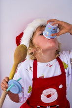 Load image into Gallery viewer, Santa’s Little Sipper in Blue - 120ml (STRAW INCLUDED)
