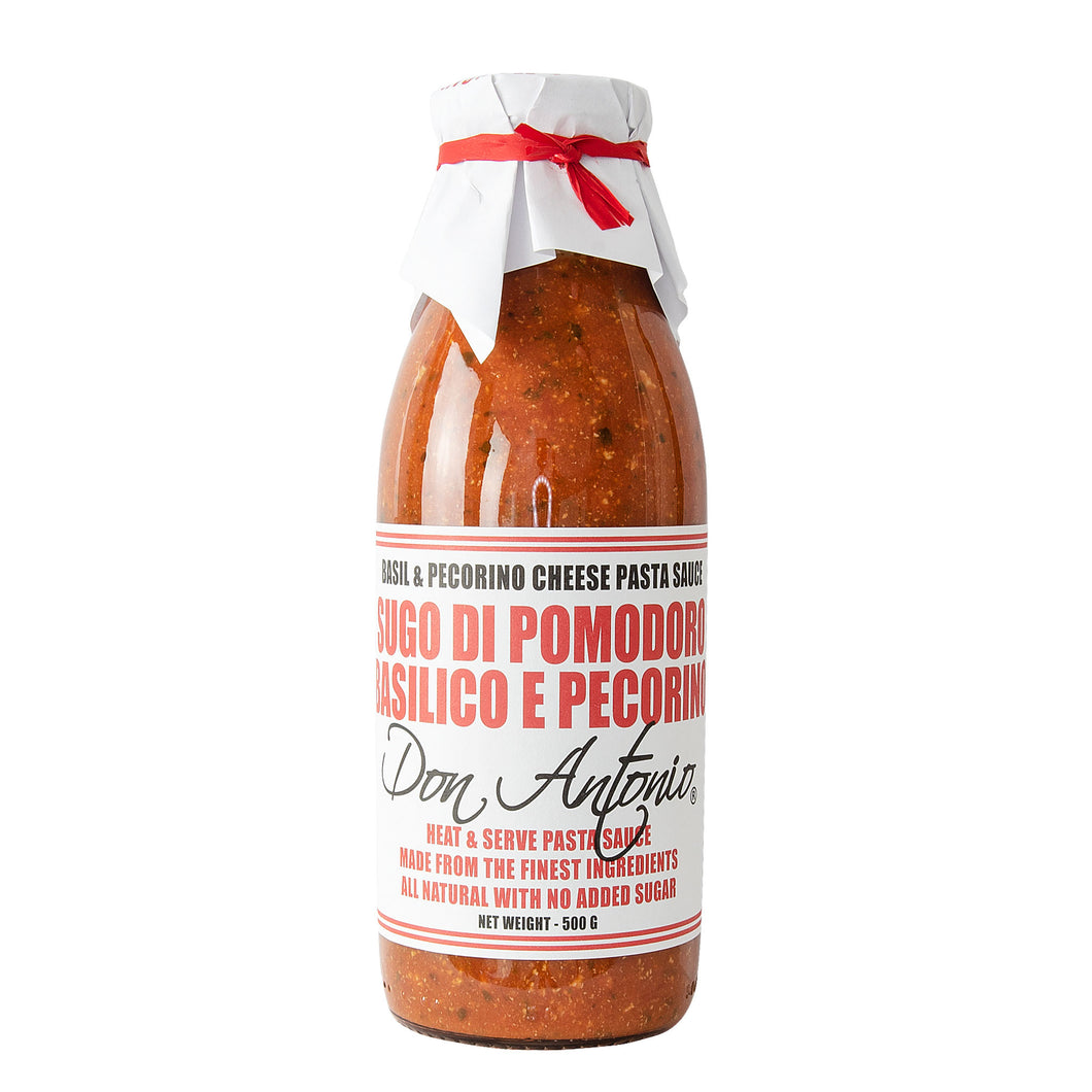 Basil & Pecorino Cheese Pasta Sauce 500g
