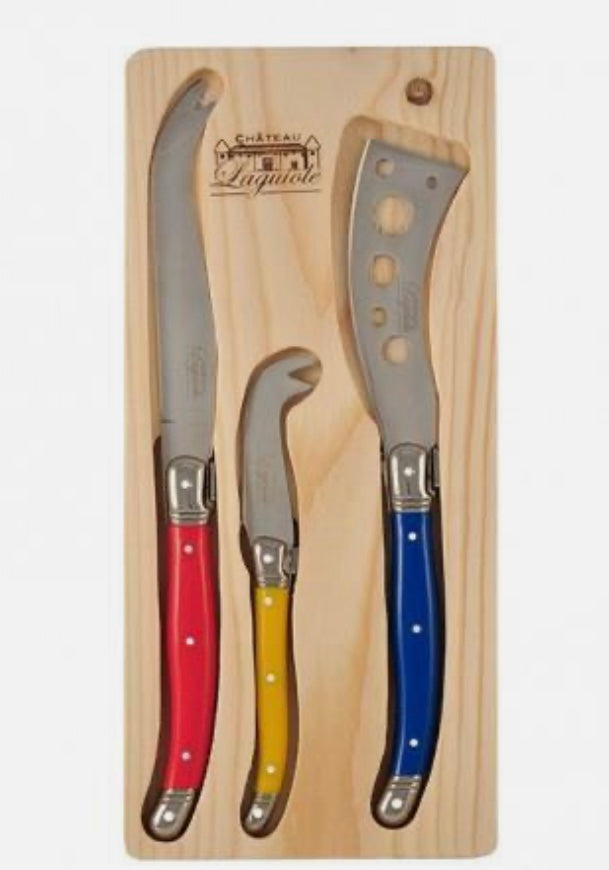 Cheese Set 3pce Multicolour