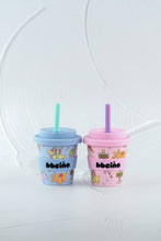 Load image into Gallery viewer, Santa’s Little Sipper in Blue - 120ml (STRAW INCLUDED)
