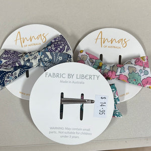 Anna’s of Aus Bow Clips