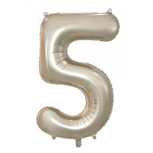Champagne Foil Number Balloon 34’ / 86cm