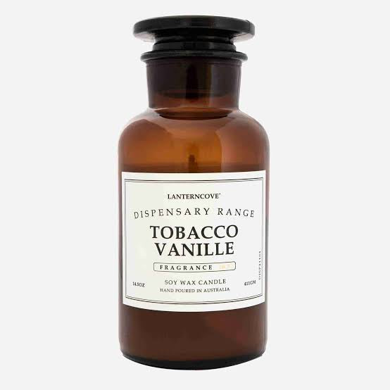 Tobacco Vanille | Soy Wax Candle 411GM