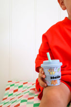 Load image into Gallery viewer, Santa’s Little Sipper in Blue - 120ml (STRAW INCLUDED)
