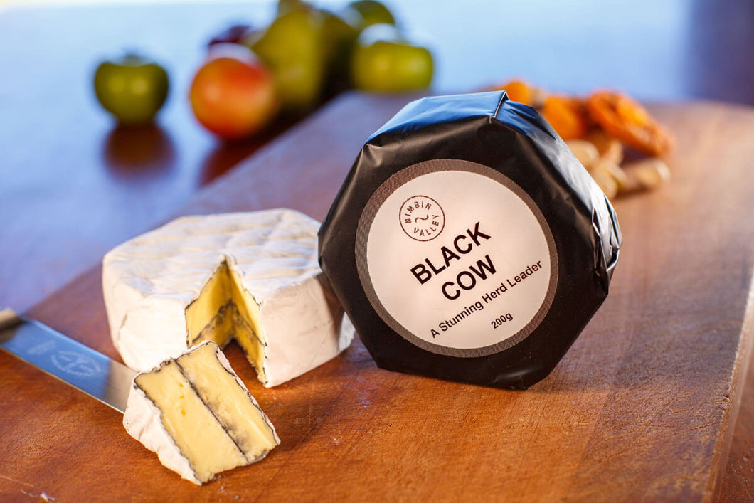 Black Cow (Ashed triple Cream Cheese)