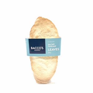 Handmade Sea Salt Flatbread Leaves 130g
