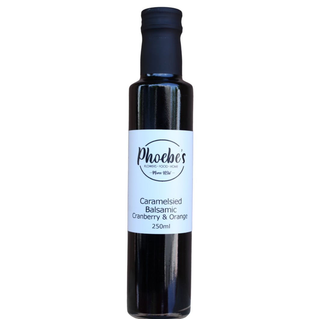 Caramelised Balsamic with Cranberry & Orange 250ml