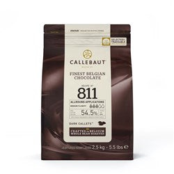 CHOCOLATE CALLETS DARK COVETURE 2.5KG 53%
