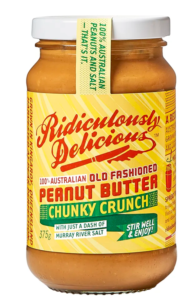 Chunky Crunch Peanut Butter 375g – Phoebe's Moree