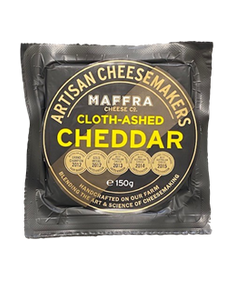 Cloth-Ashed Cheddar - 150g