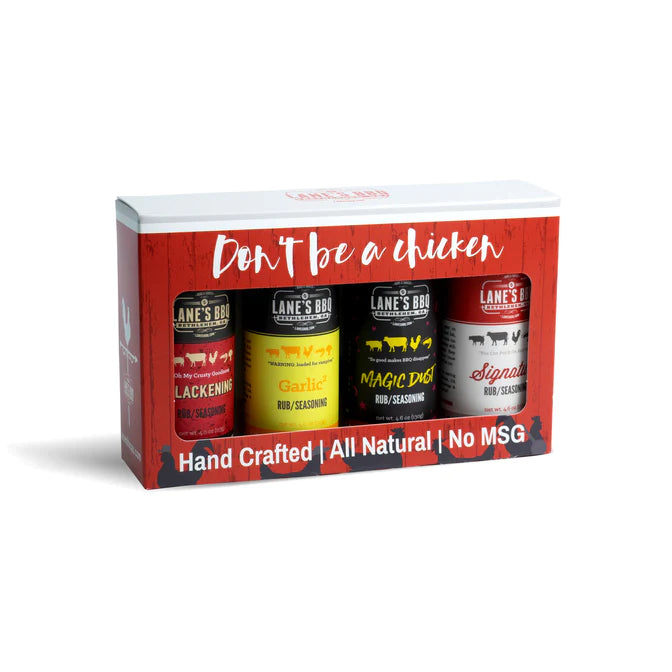 Gift Pack - Don't be a Chicken 4 Rub/Seasoning