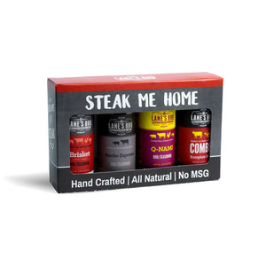 Gift Pack "Steak me home" 4 Rub/Seasoning